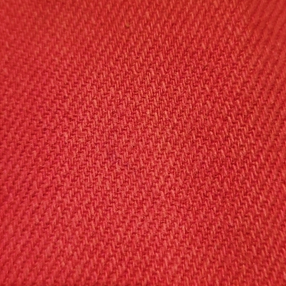 3/$30 VTG NYDJ Red Denim Midrise Ankle Holiday Jeans 34 x 28 Size 10 - Picture 8 of 10